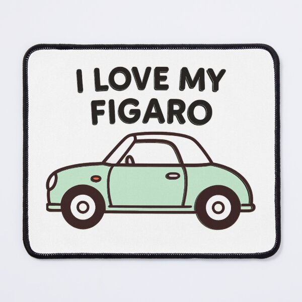 Item preview, Copy of I Love My Figaro – Green Retro Nissan Figaro Car designed and sold by Woop Woop .