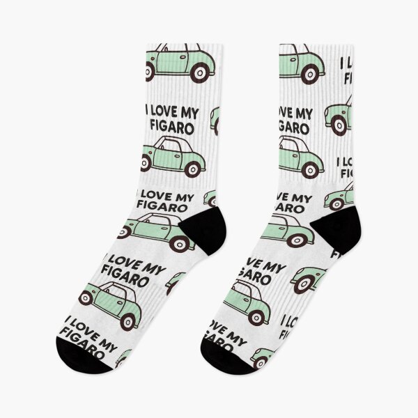 Item preview, Copy of I Love My Figaro – Green Retro Nissan Figaro Car designed and sold by Woop Woop .