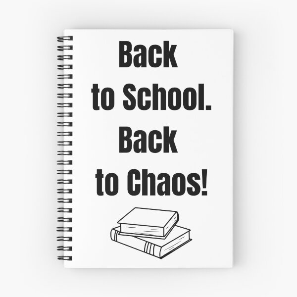 Item preview, Back to School. Back to Chaos! – Bold Minimalist Design for Everyday Items designed and sold by Kindloom.