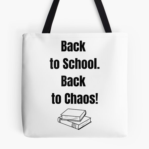 Item preview, Back to School. Back to Chaos! – Bold Minimalist Design for Everyday Items designed and sold by Kindloom.
