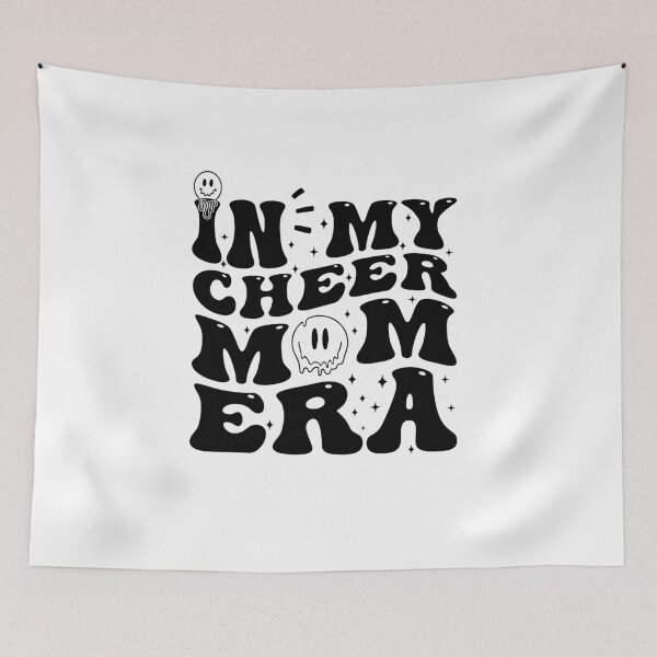 Item preview, In My Cheer Mom Era Funny Cheerleading Mom Design designed and sold by STDesign⭐⭐⭐⭐⭐.