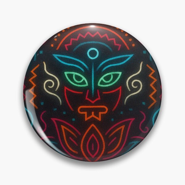 Item preview, "Neon Tribal Spirit – Psychedelic Symmetry" designed and sold by FearlessG.