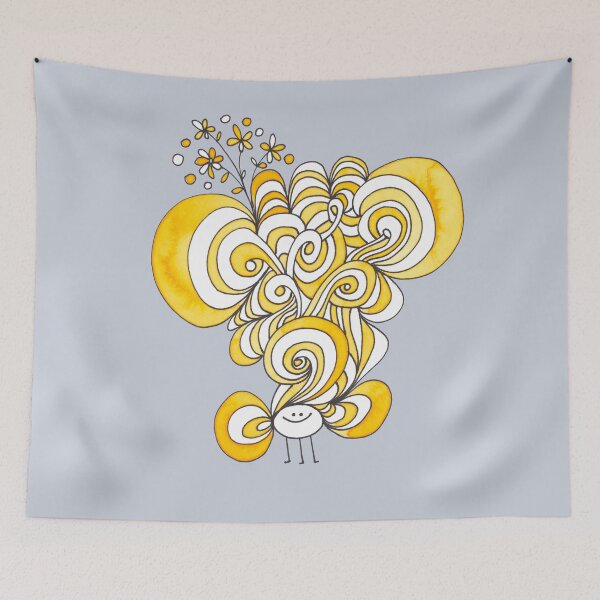 Item preview, Poofy Florence Yellow designed and sold by PoofyEmporium.