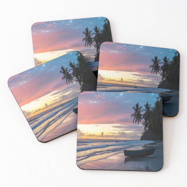 Item preview, Lifestyle Hub: Ocean Sunset Bliss - Calming Beach Seascape designed and sold by M&M Lifestyle Hub.