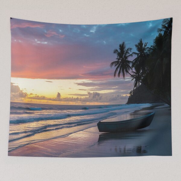 Item preview, Lifestyle Hub: Ocean Sunset Bliss - Calming Beach Seascape designed and sold by M&M Lifestyle Hub.
