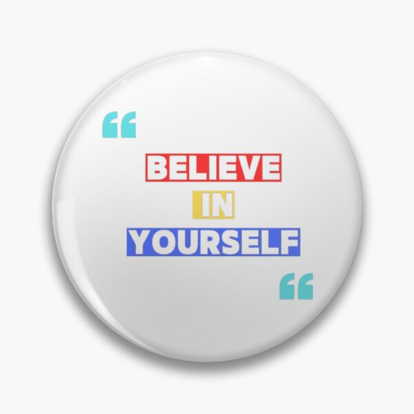 Item preview, Motivational Quote Believe in Yourself designed and sold by ArtsyElegance4U ⭐⭐⭐⭐⭐.