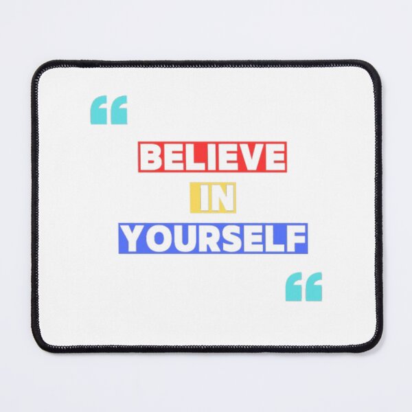 Item preview, Motivational Quote Believe in Yourself designed and sold by ArtsyElegance4U ⭐⭐⭐⭐⭐.