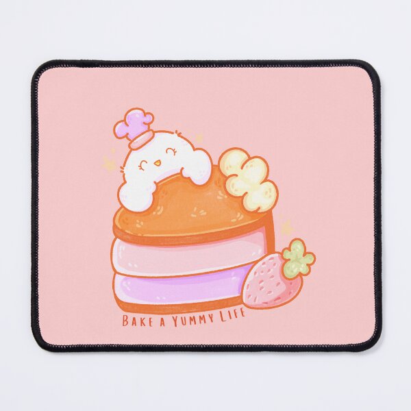 Item preview, Kawaii Cake and chicken baker food sticker designed and sold by paperfullyyours.
