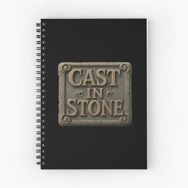 Item preview, Carved in stone – clear. Solid. Unchangeable. designed and sold by Girih.