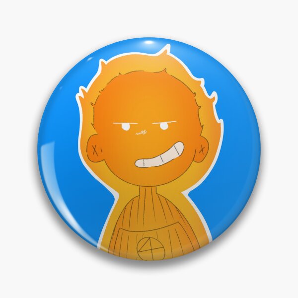 Item preview, Human Torch (Fantastic Four: First Steps) *Flame On* Cartoon Art designed and sold by justin.archives.