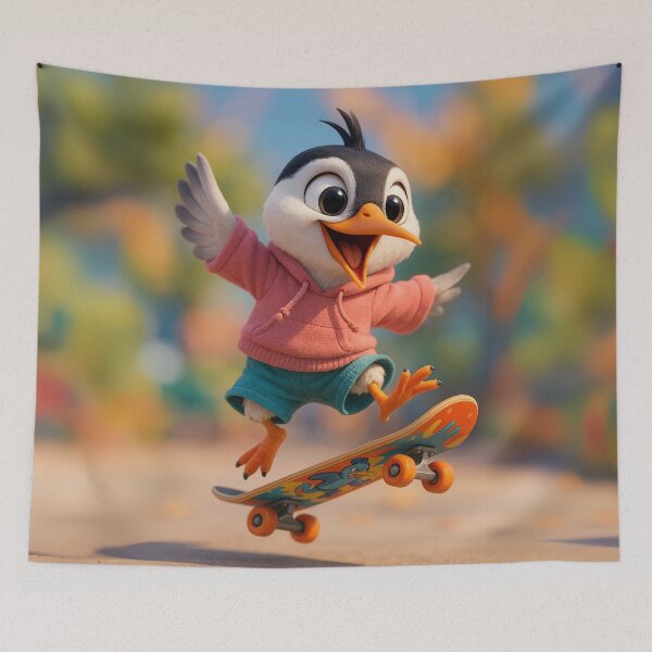 Item preview, Skater Elegant Tern designed and sold by Sillytoe.