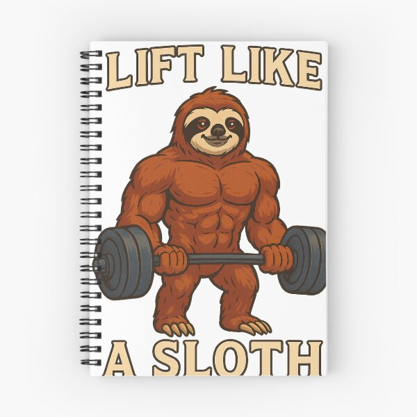 Item preview, Lift Like A Sloth - Cute Animal - Sloth - Gym Motivation  designed and sold by WearCool-Shirts.