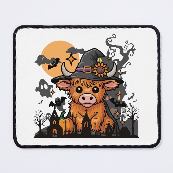Item preview, Halloween Highland Cow designed and sold by Jhon-Shop.