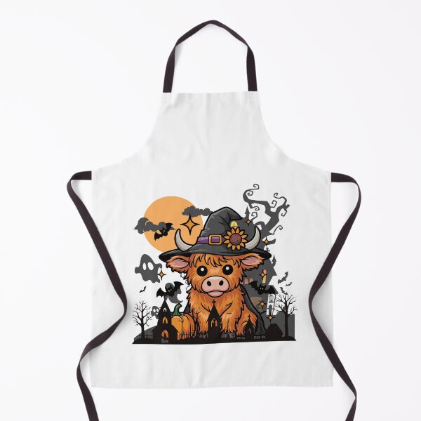 Item preview, Halloween Highland Cow designed and sold by Jhon-Shop.