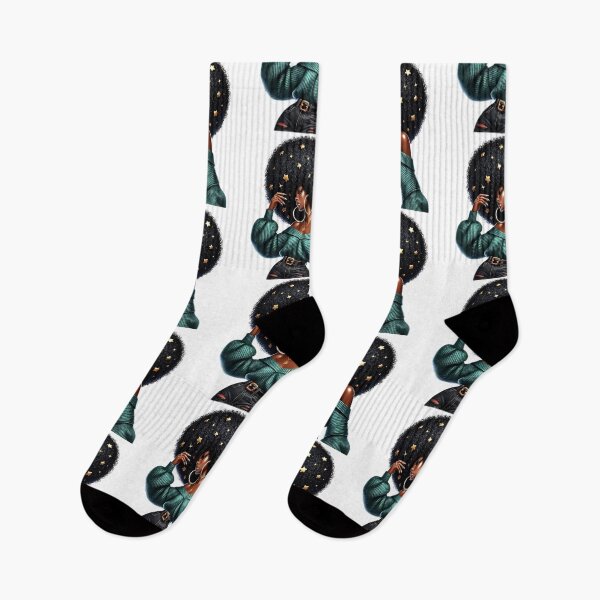 Item preview, Afrocentric Beauty – Stylish Black Girl Artwork designed and sold by Lulunza.