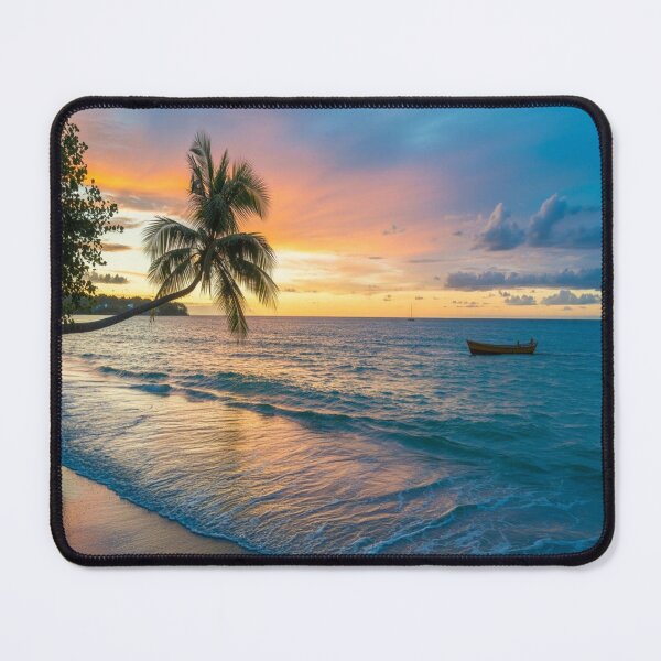 Item preview, Lifestyle Hub: Ocean Sunset Bliss - Calming Beach Seascape designed and sold by M&M Lifestyle Hub.