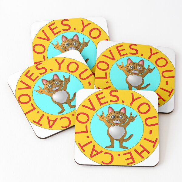 Item preview, The Cat Loves You designed and sold by Roberto Tamburrino.