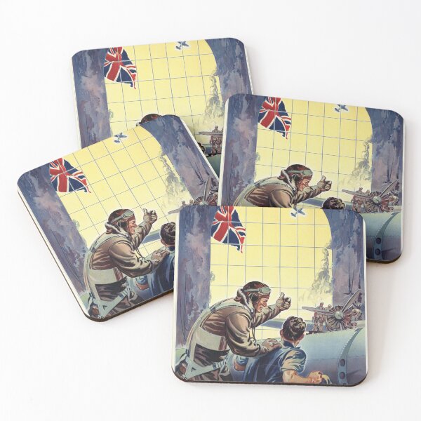 Item preview, Teamwork – Thanks Pal! WWII Aviation Propaganda Poster designed and sold by InnerCitadel.