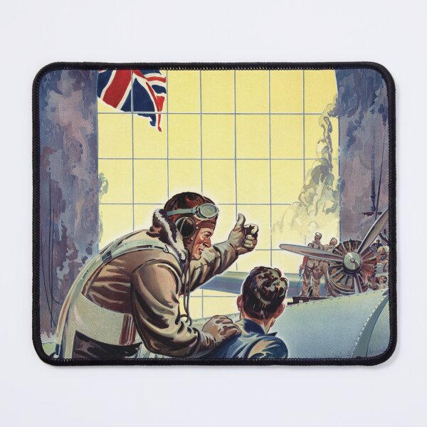Item preview, Teamwork – Thanks Pal! WWII Aviation Propaganda Poster designed and sold by InnerCitadel.