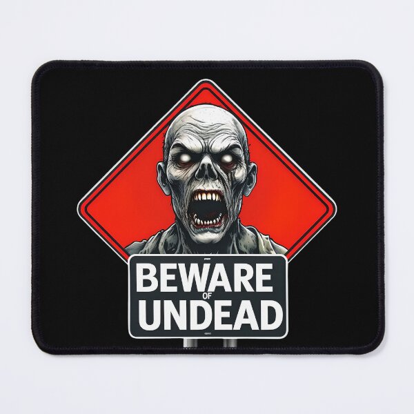 Item preview, Zombie - Beware of Undead designed and sold by NightTimeJ.