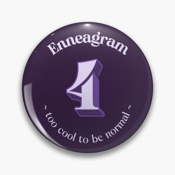 Item preview, Enneagram 4 - Too Cool for Normal designed and sold by in-meme-veritas.