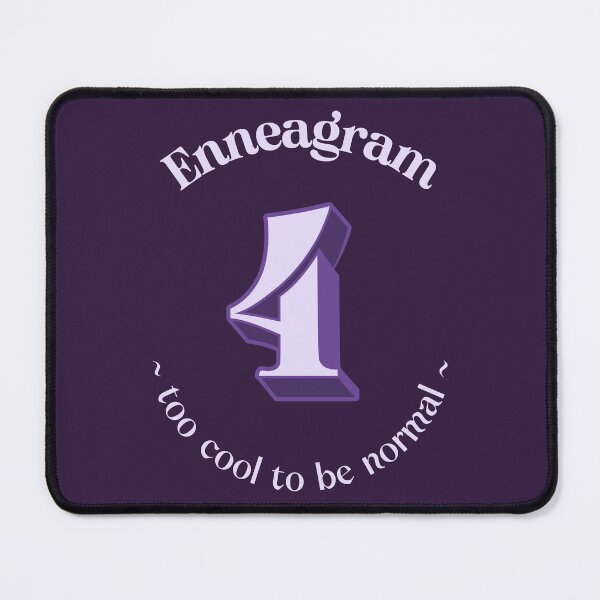 Item preview, Enneagram 4 - Too Cool for Normal designed and sold by in-meme-veritas.