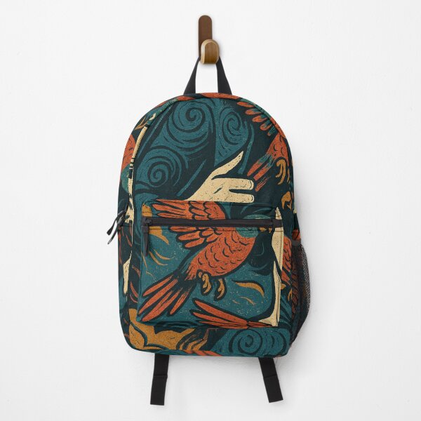 Item preview, Retro woman with parrots designed and sold by diulid.