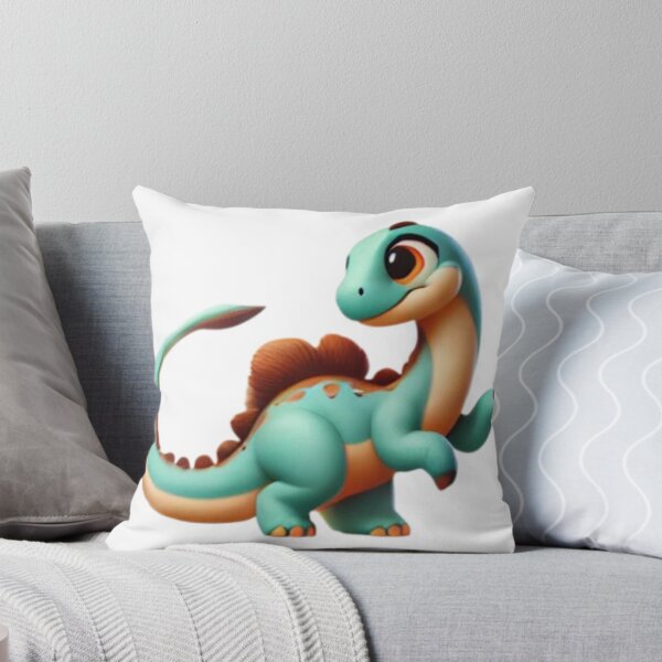 Item preview, Playful Brontosaurus Dinosaur designed and sold by Sillytoe.