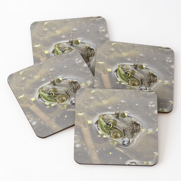 Item preview, Vigilant Frog in Murky Pond designed and sold by Jarrett720.