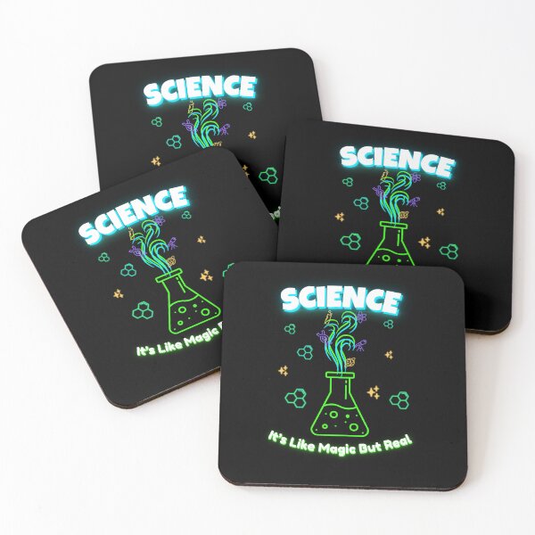 Item preview, Science Is Like Magic But Real – Colorful Chemistry Design designed and sold by Kotalo.