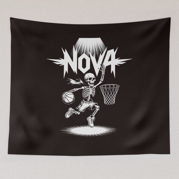 Item preview, Nova Skeleton Dunk – Metal Basketball Art designed and sold by dortmond.