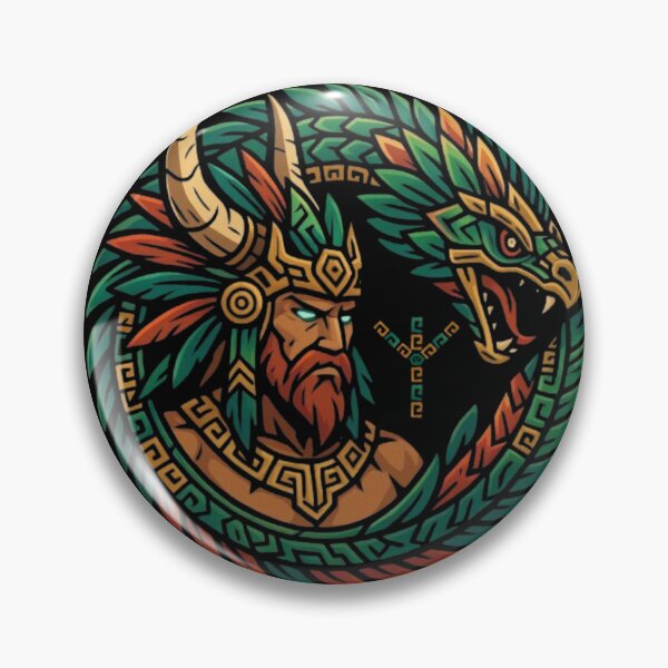 Item preview, Protección vikinga azteca designed and sold by RogueSamurai.