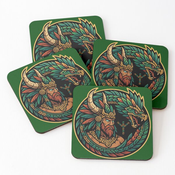 Item preview, Aztec Viking Protection  designed and sold by RogueSamurai.