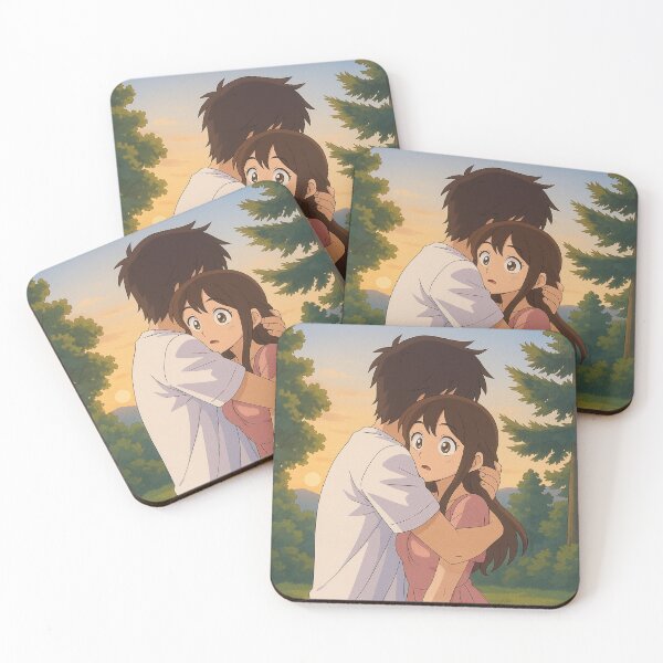 Item preview, Casal Romântico ao Pôr do Sol – Sunset Couple in Love designed and sold by Doce Caos Criativo.