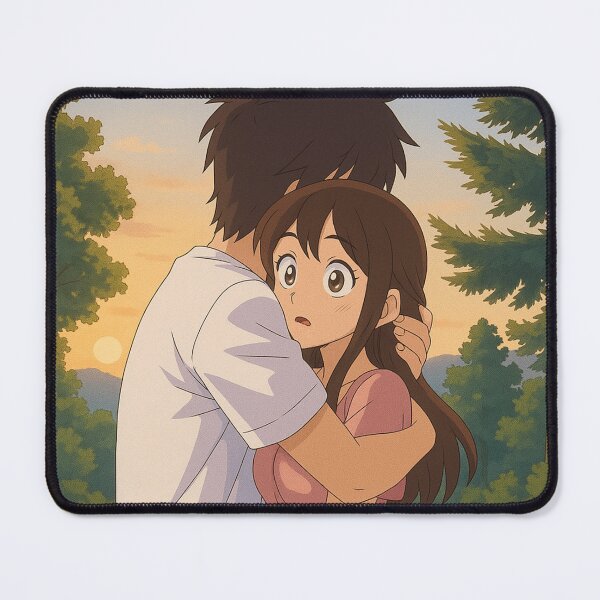 Item preview, Casal Romântico ao Pôr do Sol – Sunset Couple in Love designed and sold by Doce Caos Criativo.