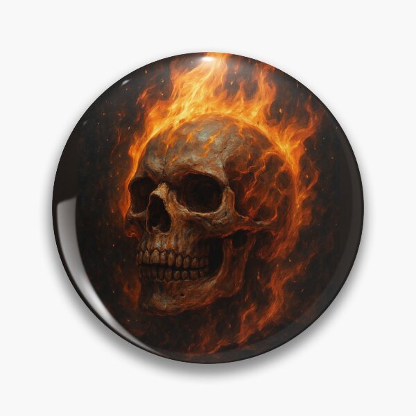 Item preview, Fire Skull designed and sold by K∆T.