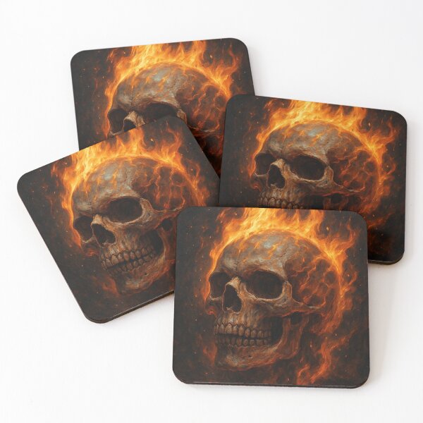 Item preview, Fire Skull designed and sold by K∆T.