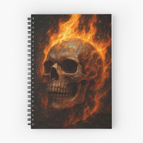 Item preview, Fire Skull designed and sold by K∆T.