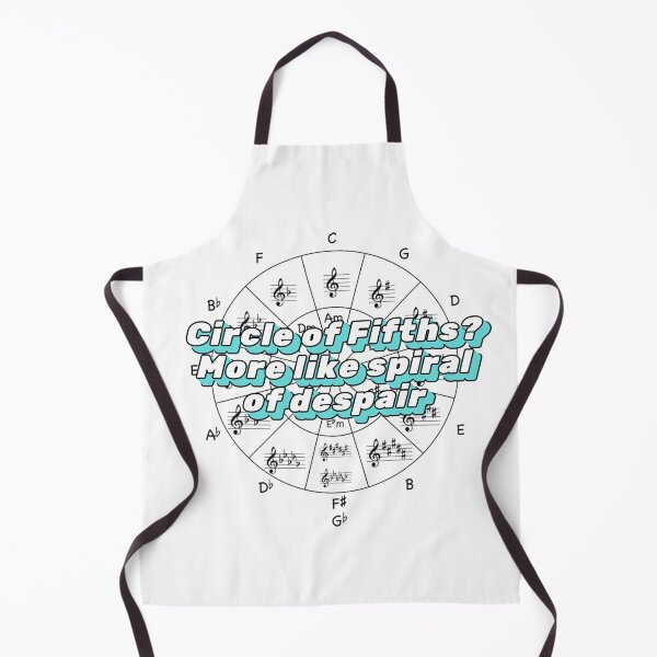 Item preview, Circle of Fifths? More like Spiral of Despair designed and sold by StageScribbles.