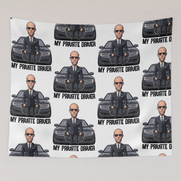 Item preview, My Private Driver Jason Statham the Transporter designed and sold by vectorlove.