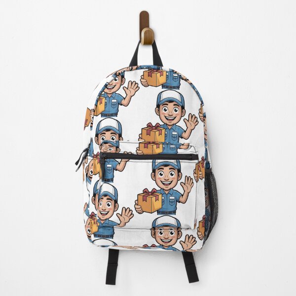 Item preview, Labor Day Delivery Worker Cartoon designed and sold by CraftStudioCo.