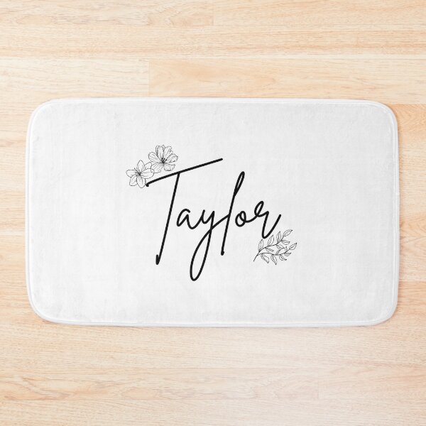 Item preview, Taylor Name Floral designed and sold by RoseWinter.