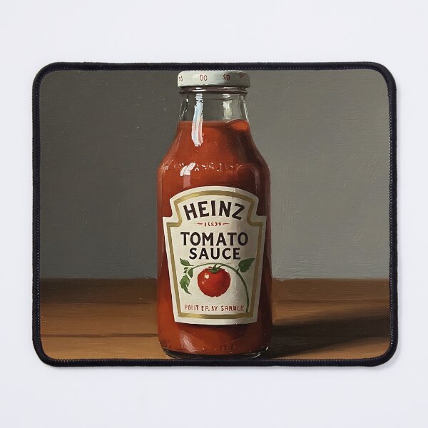 Item preview, Painted by Sauce – Hyperreal bottle of tomato sauce designed and sold by Saim-165.