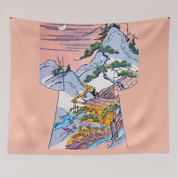 Item preview, Moonlit Mountainside Retreat designed and sold by WheelieGdArt.
