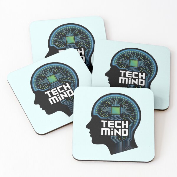 Item preview, TechMind Circuit Brain Head Silhouette Futuristic Design designed and sold by NewAspect.