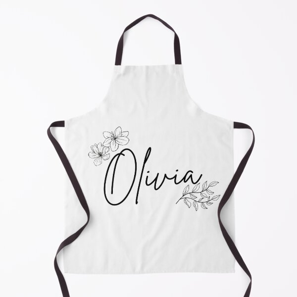 Item preview, Olivia Name Floral designed and sold by RoseWinter.