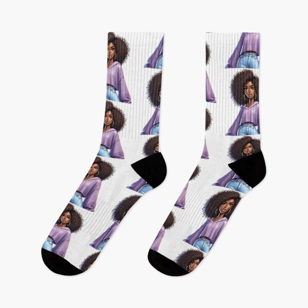 Item preview, Unique Aesthetic Black Girl Art for Trendy Decor designed and sold by Lulunza.