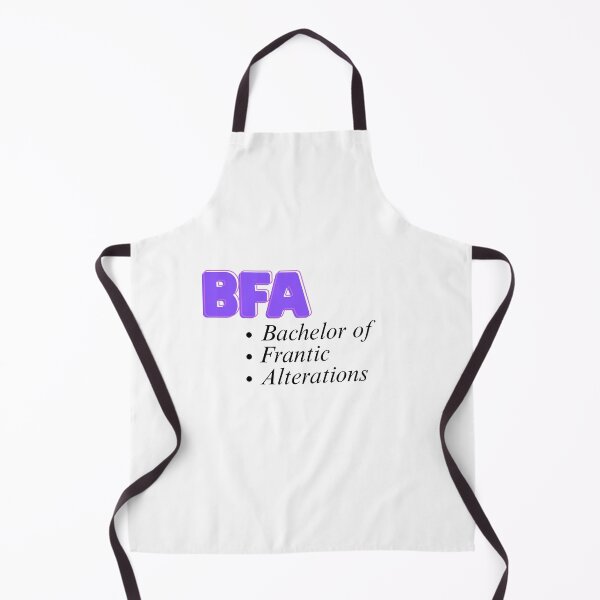 Item preview, BFA: Bachelor of Frantic Alterations designed and sold by StageScribbles.