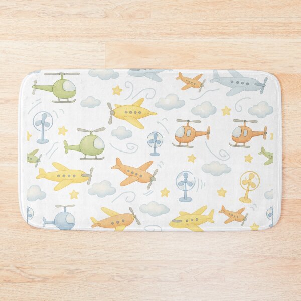 Item preview, Colored Pencil Pattern – Fans, Helicopters & Airplanes designed and sold by GestaltTees.