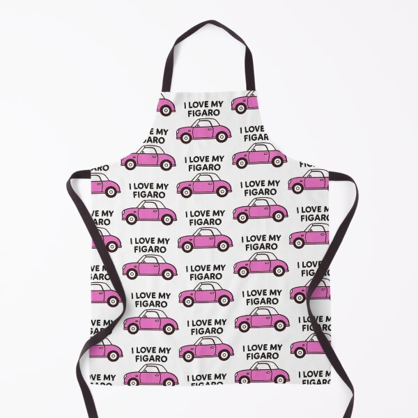 Item preview, I Love My Figaro – Pink Retro Nissan Figaro Car designed and sold by Woop Woop .
